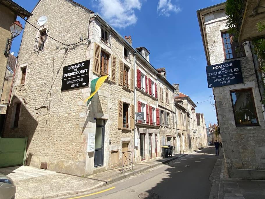 La Belle Cuvee - Plein Centre-Ville Chablis Bagian luar foto